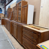 17-Piece Raised Panel Kitchen Cabinet Set